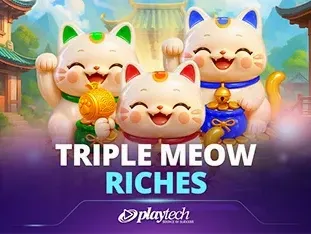 Triple Meow Riches™ game screenshot